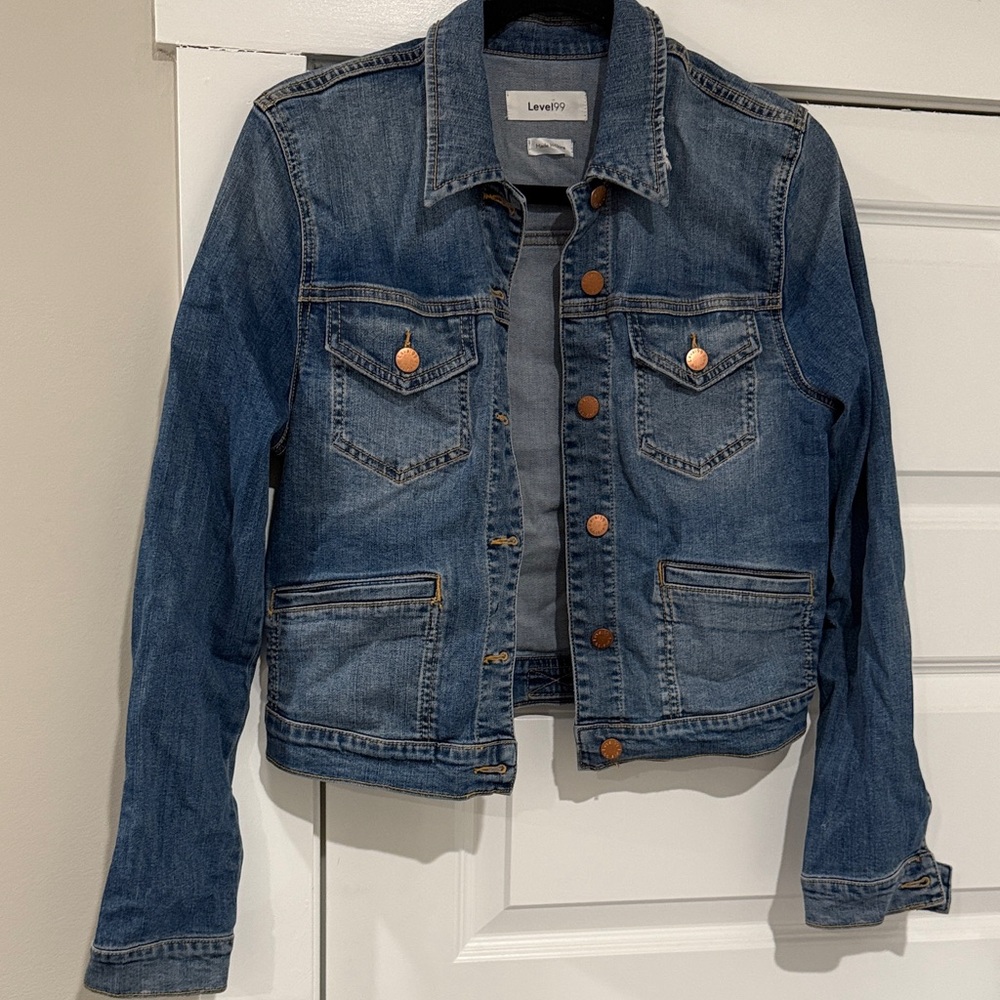 Level 99 blue Jean jacket